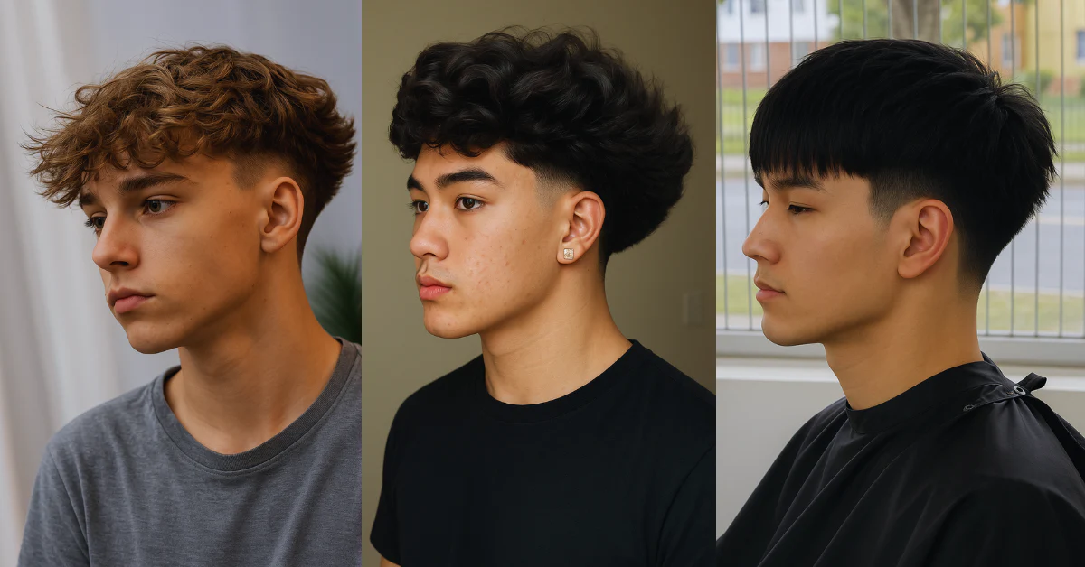 boys blowout taper haircut